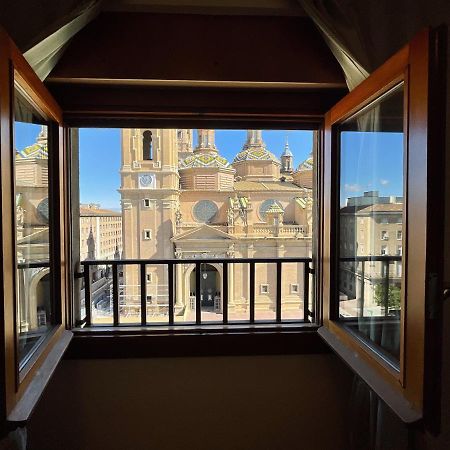 사라고사 Vtz El Balcon A La Basilica I - Vistas Inmejorables A La Basilica Del Pilar! 아파트 외부 사진