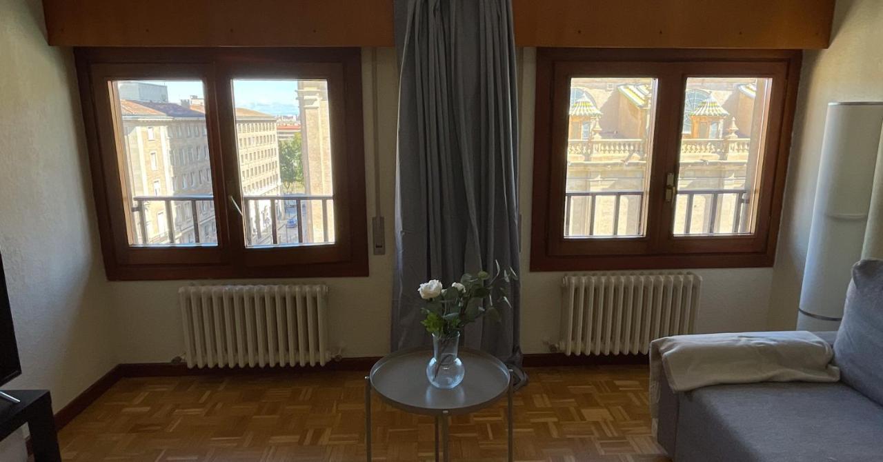 사라고사 Vtz El Balcon A La Basilica I - Vistas Inmejorables A La Basilica Del Pilar! 아파트 외부 사진